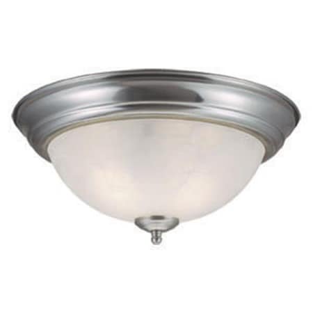 Cling Millbridge 2-Light Ceiling Mount; Satin Nickel Finish CL275741